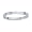 14K White Gold 2mm Flat Traditional Fit Wedding Band Ring (Sizes 4 to 8). BENCHMARK - Lifetime Warranty - Lifetime Warranty