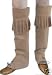 Old West Frontier Davy Crockett Boot Top Covers
