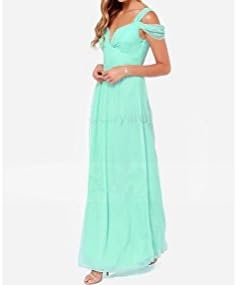 2015 Women Casual Dress Summer Greek Style Long Elegant Chiffon Dress XL Green