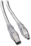 6.5' IEEE 1394 FireWire 6-Pin to 4-Pin Cable