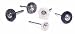 MOUNTED WHEEL BRUSH 3/4" DIAMETER SOFT 3/32" MANDREL DOUBLE SECTION BOX OF 12