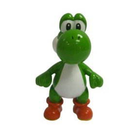 Childrens Toyshop  Toys : Super Mario 6cm PVC Figure - Yoshi