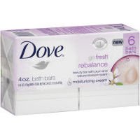 Dove go fresh Beauty Bars, Rebalance, 4 Ounce - 6 Each