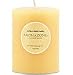 SWEET ORANGE & MYRRH ESSENTIAL BLEND ONE 3x4 inch PILLAR ESSENTIAL BLENDS CANDLE. BURNS APPROX. 90 HRS. unisex