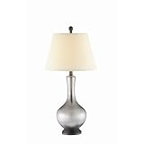 Table Lamp in Silver Metallic (Set of 2)