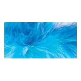 Marabou Feather Boa Medium Weight 72"-Royal, Teal, Light Blue