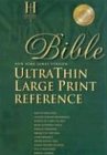 NKJV UltraThin Large Print Reference Bible: Indexed (Burgundy Genuine Leather)