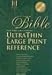 Book NKJV UltraThin Large Print Reference Bible: Indexed (Burgundy Genuine Leather)