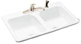 Review ELJER INDUSTRIES - CHINA 212108900 / Eljer #212-1089-00 33x22x8-3/4WHT CI Sink