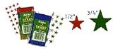 STICKERS FOIL STARS 1 / 2 IN 250 / PK - B00008XPEJ