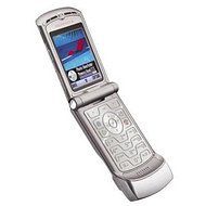 Motorola V3 - Orange Pay As You Go Mobile Phone - Silver