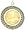 #1 Grandma on Disc, 14K White Gold Charm
