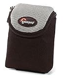 Electronics : Lowepro D-Res 8s Compact Camera Pouch - Black/Silver