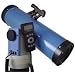iOptron SmartStar-E-N-114 Astro Blue 114mm (4.5") Newtonian OTA, Altazimuth "Cube" Mount, #8403 GoToNova Controller & Heavy Duty S.S. Tripod