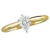 Certified, 1 ct. Pear Shape Diamond Solitaire
