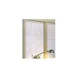 NEW 1 WHITE VINYL MINI BLIND - 25 WIDE X 72 LONG