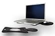Kinesis Xbrand Laptop Lap Desk - Notebook platform with mouse pad