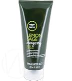 Paul Mitchell Tea Tree Lemon Sage Energizing Body Wash, Lemon Sage Energizing Body Lotion (6.8 oz) & Body Pouf Embody Joy Set