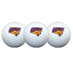 Team Effort Ncaa Northern Iowa Panthers - Golf Ball 3 Pack