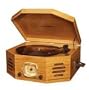 Crosley CR70-OA Broadcaster Entertainment Center- Oak