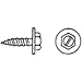 United States Hdwe. S-932D Hex Washer Head Screw