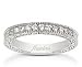 Platinum Antique Diamond Wedding Band (.28 ct. tw.)