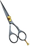 5.25 Inch Professional Hair Styling Shear w/ Adjustable Tension Screw & Removable Finger Rest - AGS509
