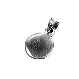  : Silver Cubic Zirconia Locket Pendants, Size: 18mm