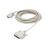 Cables To Go 03020 DB25 Male to DB9 Female Null Modem Cable, Beige (10 Feet/3.04 meters)
