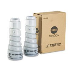 KONICA-MINOLTA 8935202 Copier toner cartridge for minolta 1083, 2010 (type 102a), black, 2/box