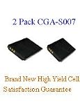 Global Digital 2 Pack Panasonic CGA-S007, CGA-S007A, CGA-S007A1B, DMW-BCD10 Brand New Equivalent 1300mAh LithiumIon Camera/Camcorder Battery, Long Lasting cell. It meets or exceeds OEM specifications!
