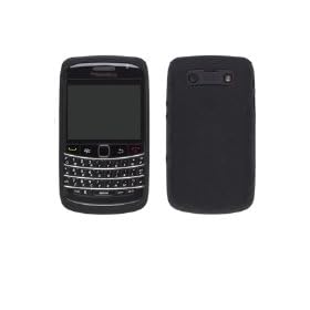 RIM ���� BlackBerry Bold.2 9700 Skin, Black �u���b�N�x���[ �{�[���h.2 9700 ��p �V���R���P�[�X �u���b�N HDW-27288-001