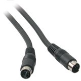 Cables To Go - Video / audio coupler - RCA (F) - RCA (F) - black