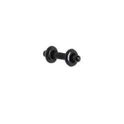 12 Gauge Black Acrylic Plug