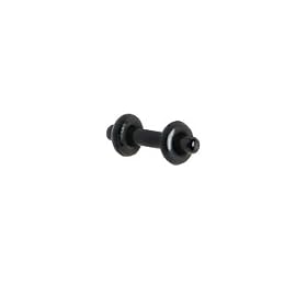 12 Gauge Black Acrylic Plug
