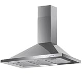 Baumatic F100.2SS 100cm Chimney Hood in Stainless Steel