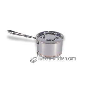 All-Clad Copper Core 2 Qt. Sauce Pan with Lid by 
