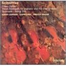 Schnittke: Piano Quintet; Three Madrigals; Serenade; String Trio by  Timothy Mason, Anthony Lamb, Alfred Schnittke, Judith Evans, and Capricorn [ensemble] 