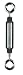 10 each: H.B. Ives Turnbuckle (02-3426-109)