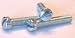 10-32 X 1 Machine Screws / Slotted / Fillister Head / Steel / Zinc / 4,000 Pc. Carton