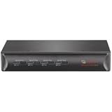 Switchview Dvi 4 Port USB KVM Switch USB 2.0 Hub with Audio