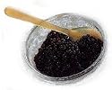 Charleston Seafood Black Lumpfish Caviar, 4-Ounce Box