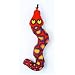 Fat Cat, Inc. Doggy Hoots Strapping Yankers Dog Toy Snake (3.5"x14.5" long dog toy - Snake)