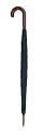 Mens "HUNTSMAN" Wood Hook handle Walking Umbrella
