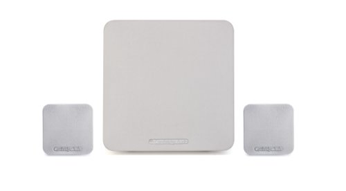 Cambridge Audio Minx S212 Stereo Mini Speaker Package, High Gloss White Cambridge Audio Minx S212 Stereo Mini Speaker Package, High Gloss White