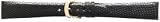 Watch Band Black Genuine Lizard Strap 19mm width
