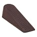 Impact 7260 Rubber Wedge Mini Door Stop, 4" Length x 1" Width x 1" Height, Brown (12 Bags of 24)