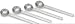 Blomus 63114 4 Pc Espresso Spoon Set