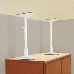 アイリスオーヤマ 家具転倒防止伸縮棒 M KTB-40 ホワイト 35910