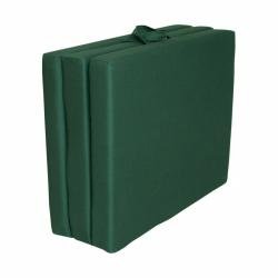 Buy Low Price Cozy Elite Hunter Green Twin Tri-Fold Floor Mat 32-5820-602